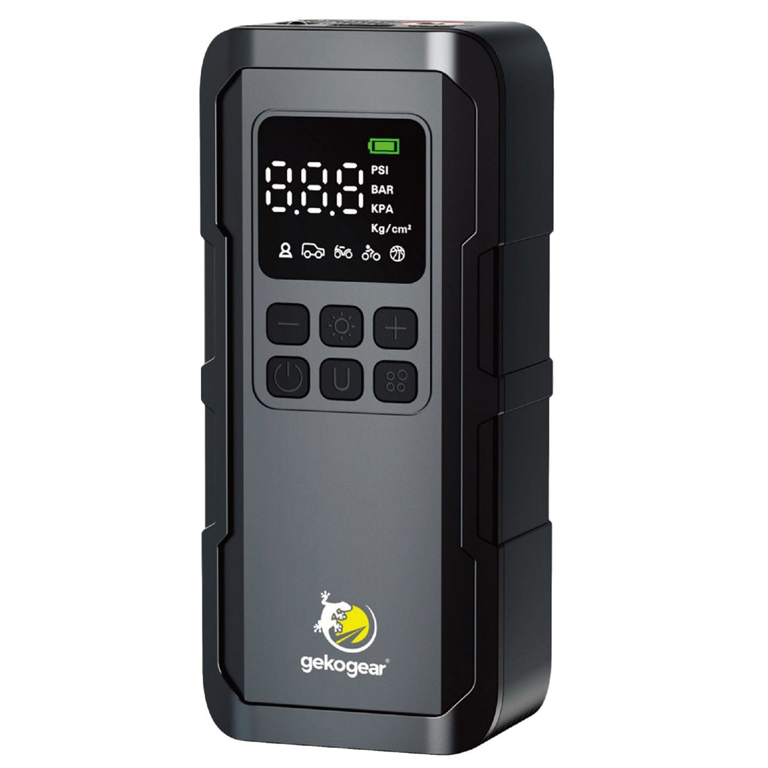 GekoGear AirFlux 100 Portable Air Pump with Power Bank