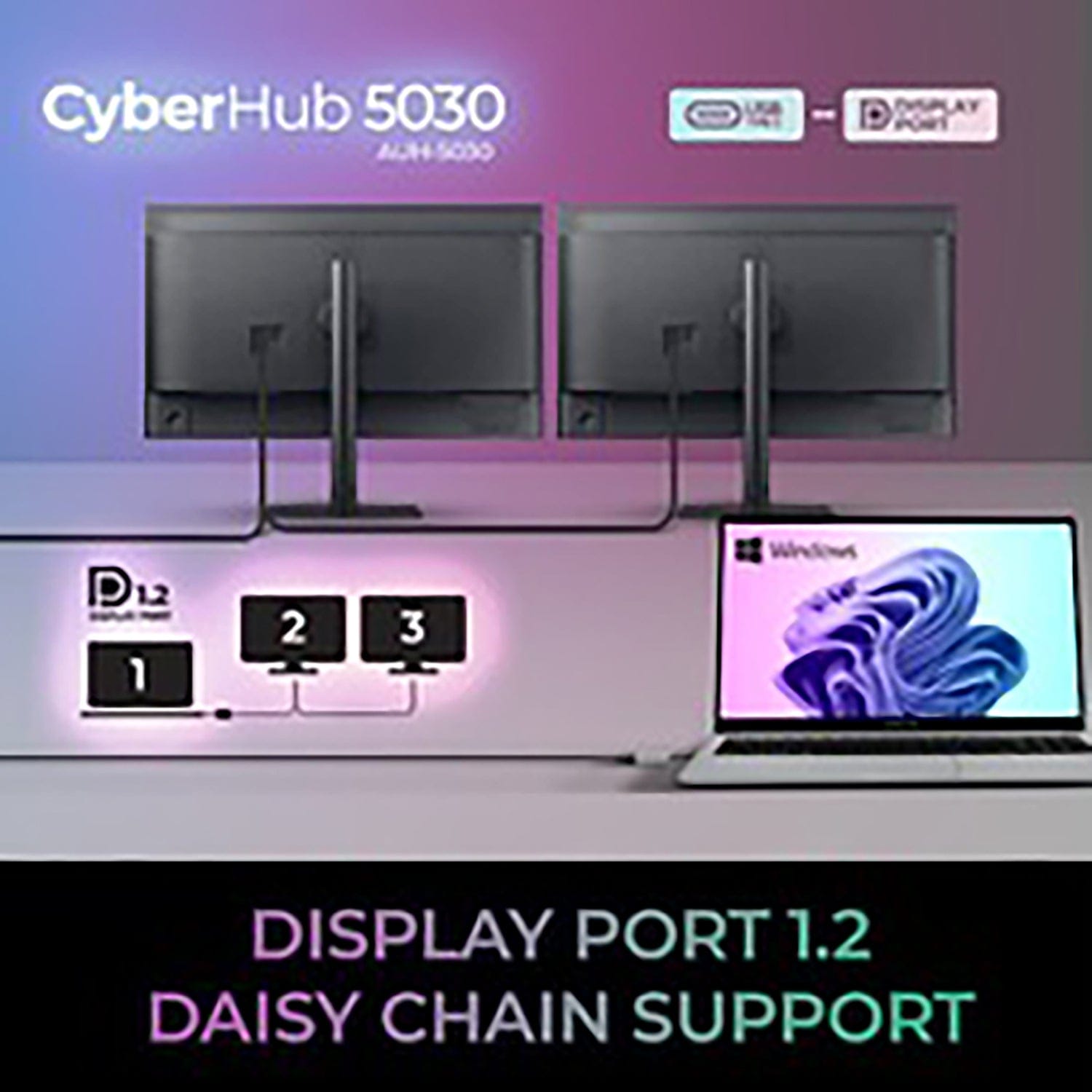 Adesso USB-C to DisplayPort Adapter