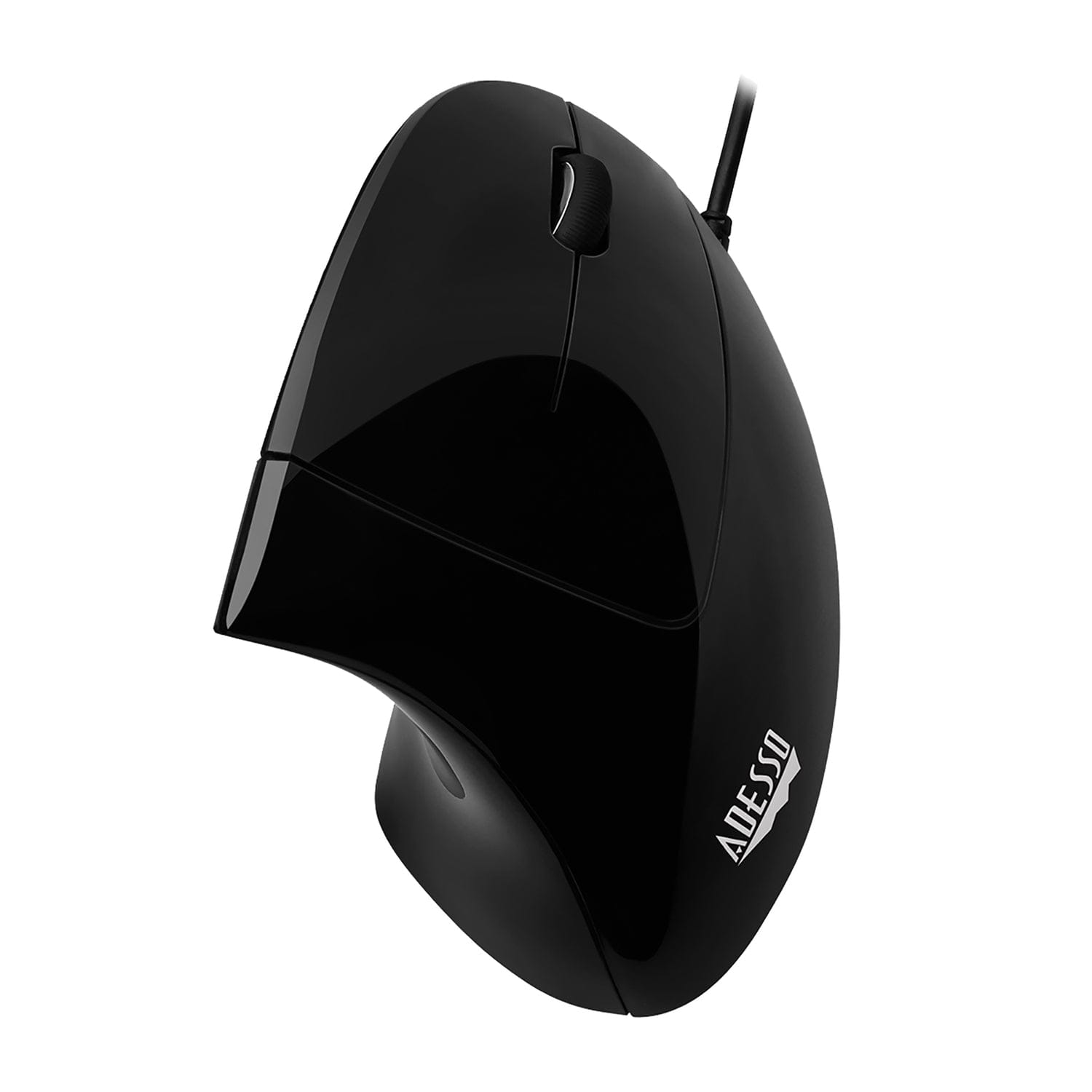 Adesso iMouse E1 Wired USB Vertical Ergonomic Optical Mouse, 6 Buttons, 1600 DPI, for PC