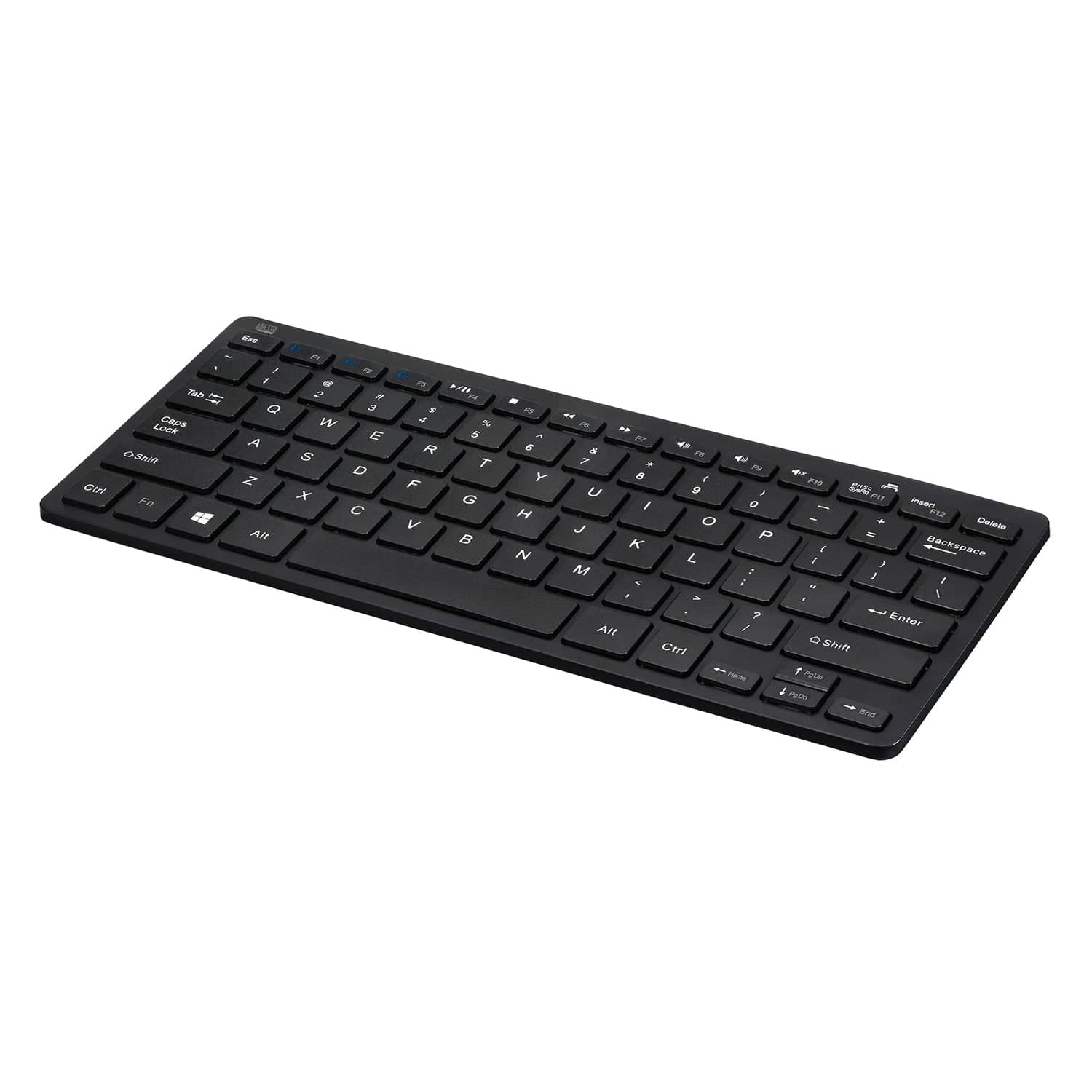 Adesso Bluetooth SlimTouch Computer Keyboard with Scissor Switches, for Windows, Mini