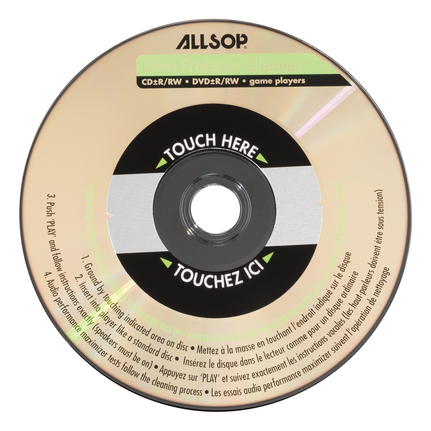 Allsop Ultra ProLens Cleaner for CD/DVD Players