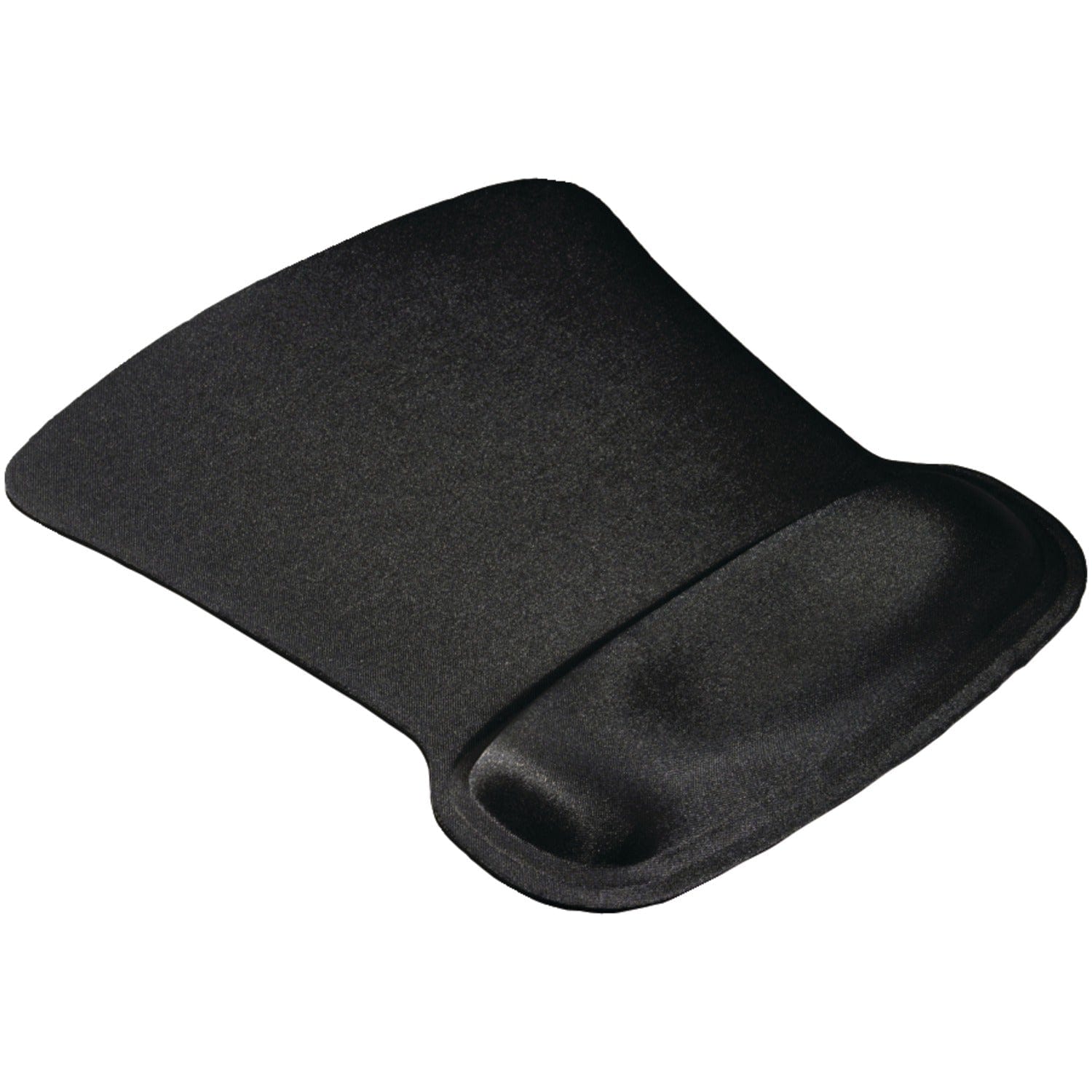 Allsop Ergoprene Gel Mouse Pad with Wrist Rest, Black
