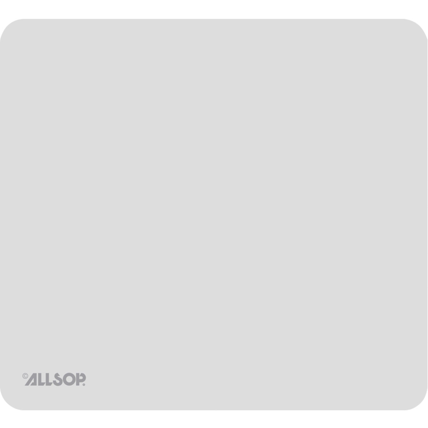 Allsop Accutrack Slimline Mouse Pad, Silver