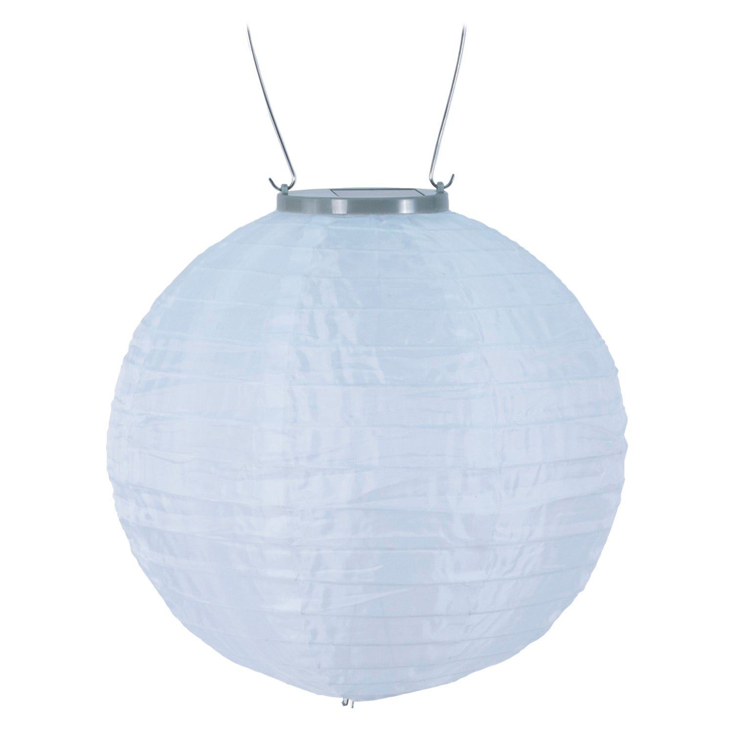 Allsop Home Garden 10-In. Glow Nylon Solar Lantern