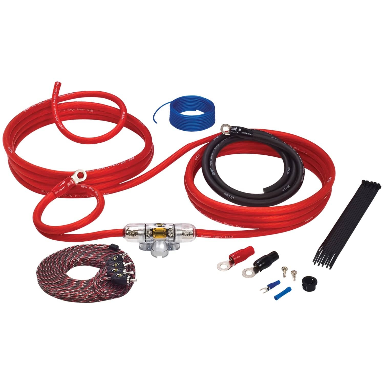 Stinger 4000 Series 4-Gauge Power & Signal Wiring Kit