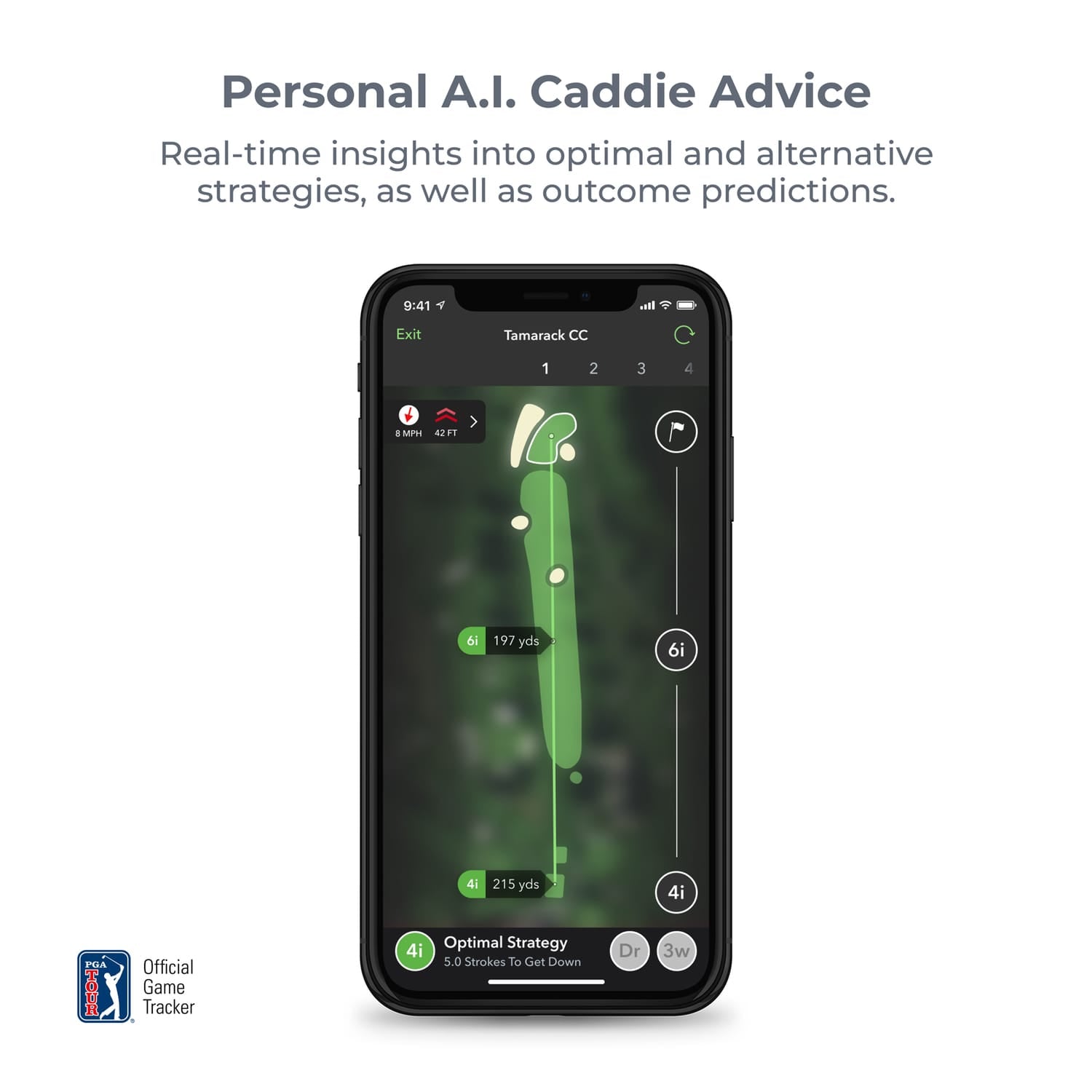 Arccos Gen 4 Smart Sensor Golf Game Tracking System, Black/Green