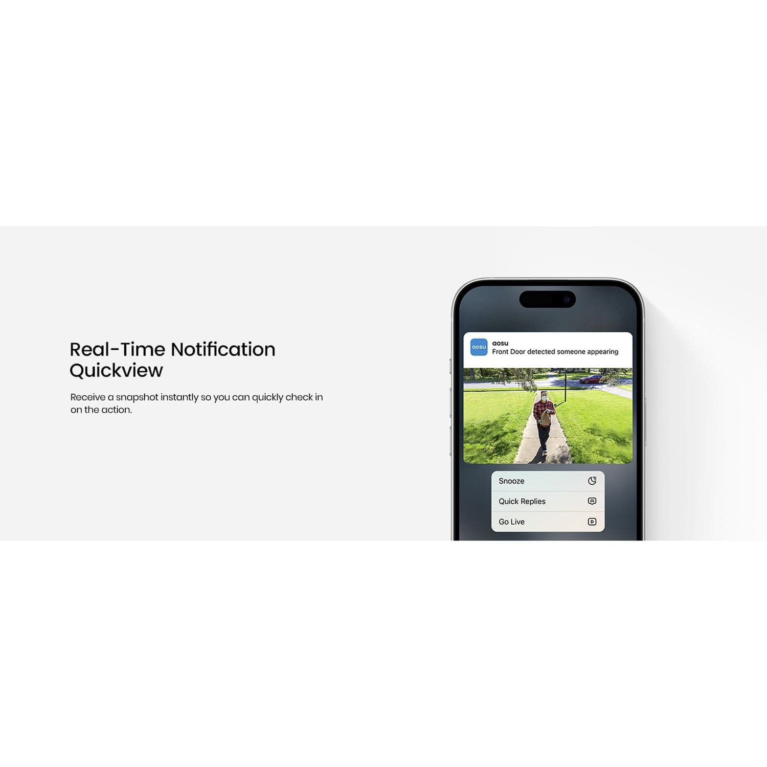 AOSU 2K QHD 3.0-MP Dual-Band Wi-Fi Quick-Install Outdoor AI-Smart Solar Camera Pro System with Home Station, 2 Cameras