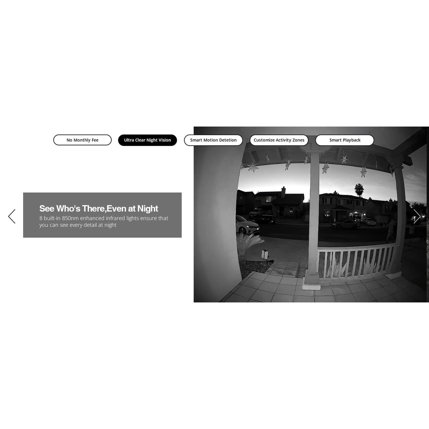 AOSU 2K 3.0-MP QHD Wi-Fi AI-Smart Wide-Angle Video Doorbell with Home Station Chime, V8P1AX11