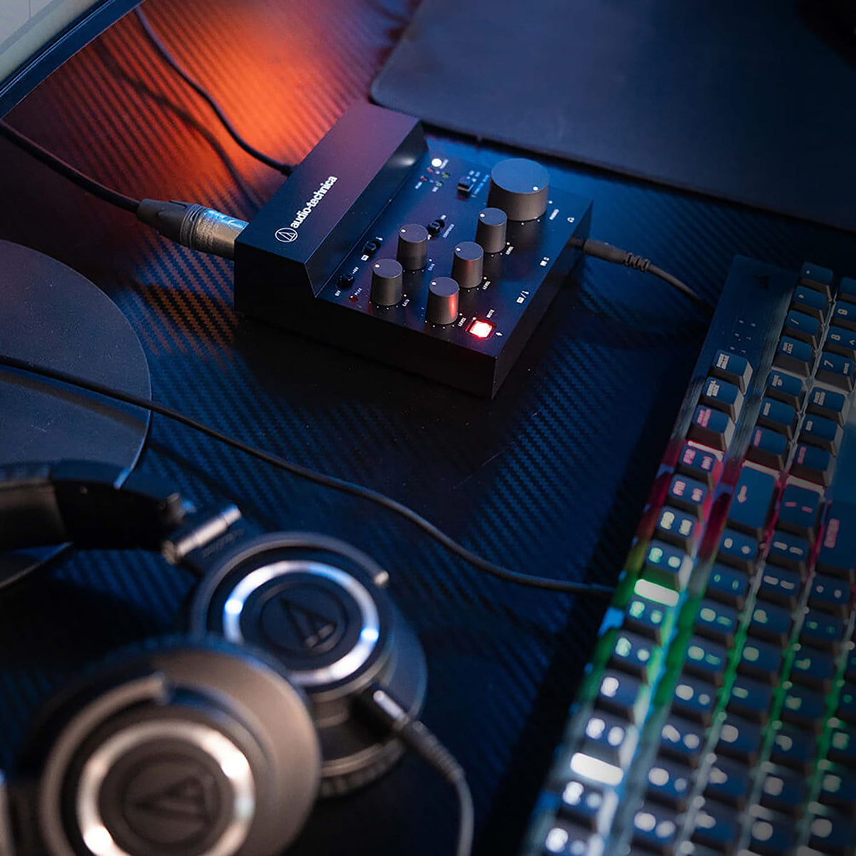 Audio-Technica AT-UMX3 USB Audio Mixer for Livestreaming