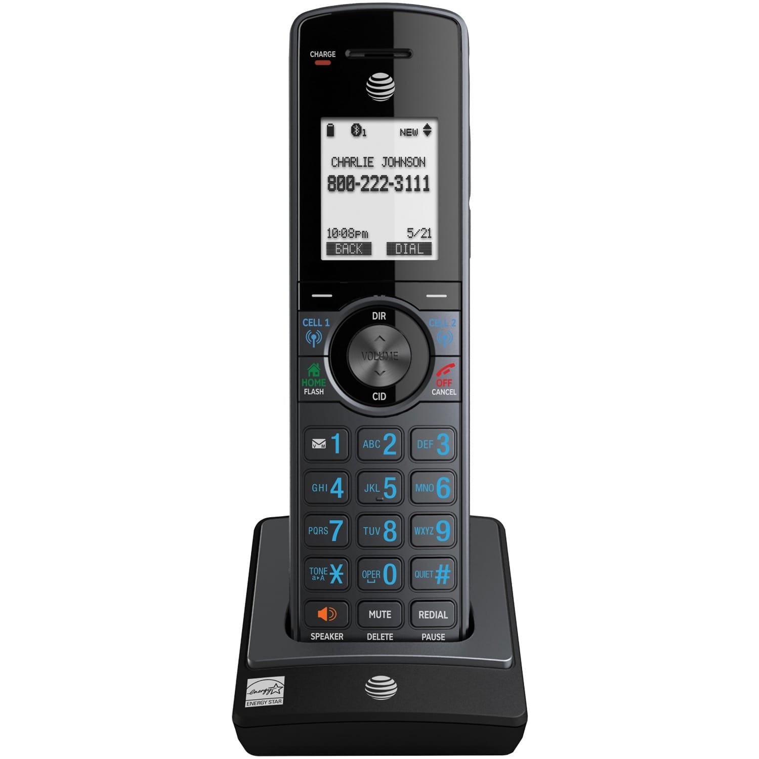 AT&T Cordless Phone Accessory Handset for AT&T Connect-to-Cell CLP99387 and CLP99587