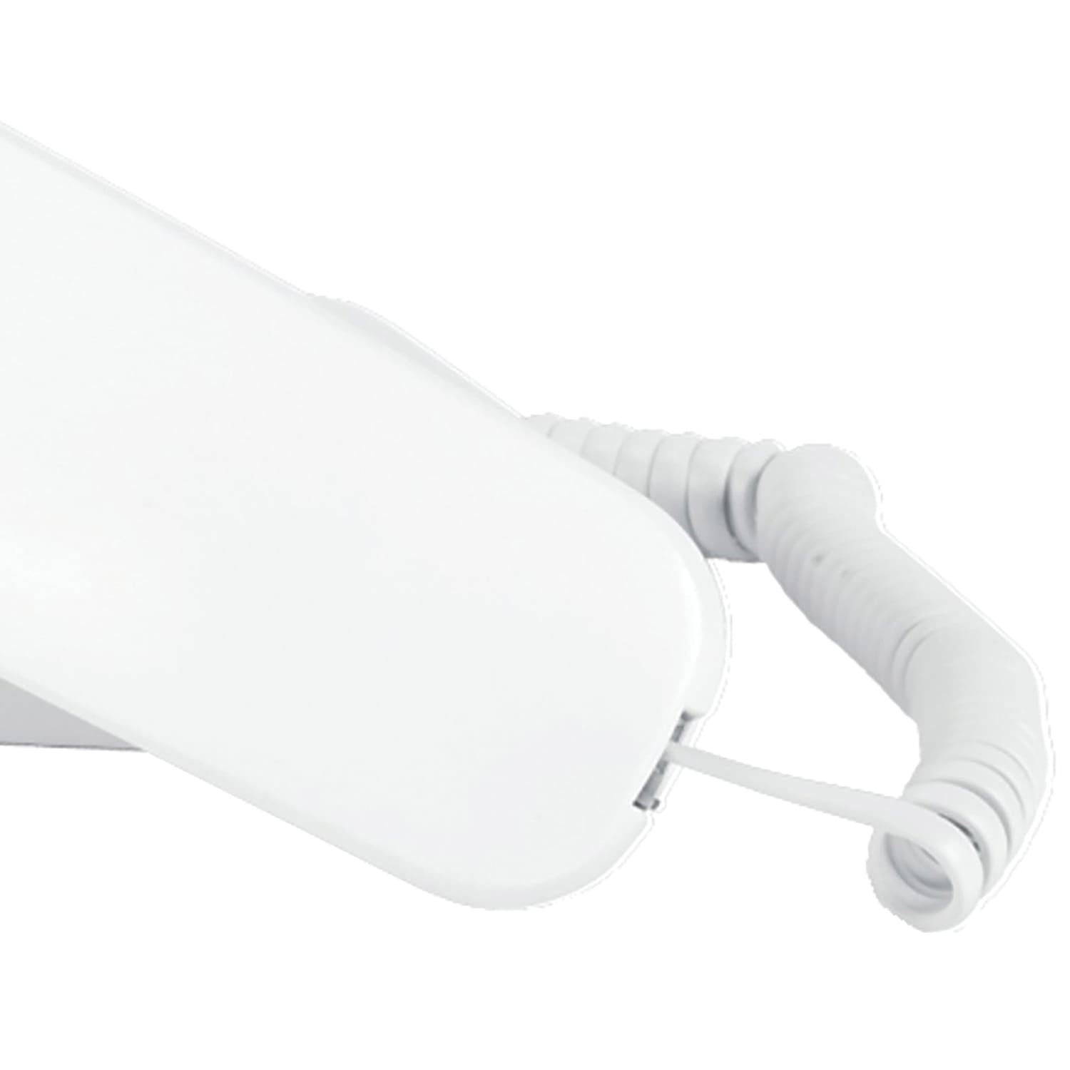 AT&T Corded Trimline Phone with Caller ID, White