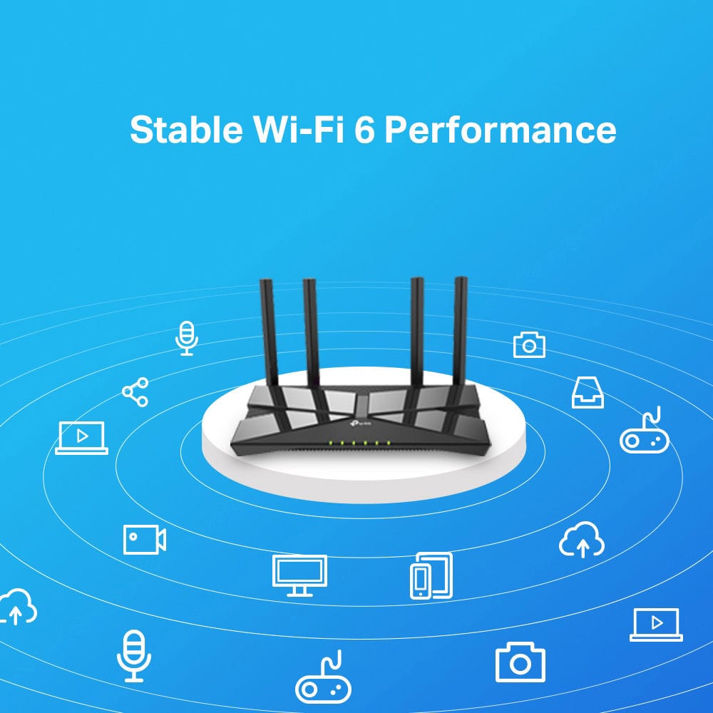 TP-Link AX1500 Wireless Dual Band Gigabit Router - Certified Refurbished
