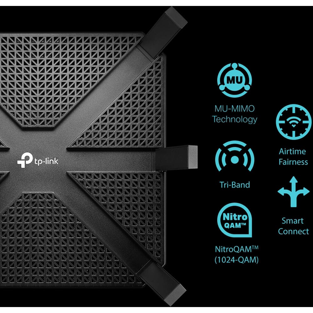 TP-Link Wireless AC4000 MU-MIMO Tri-Band Router