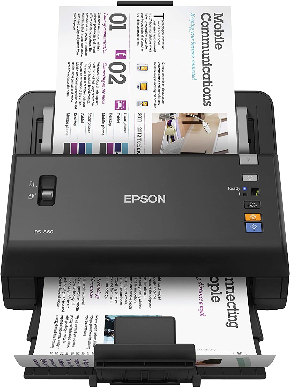 Epson B11B222201-RB WorkForce DS-860 Color Doc Scanner - Refurbished