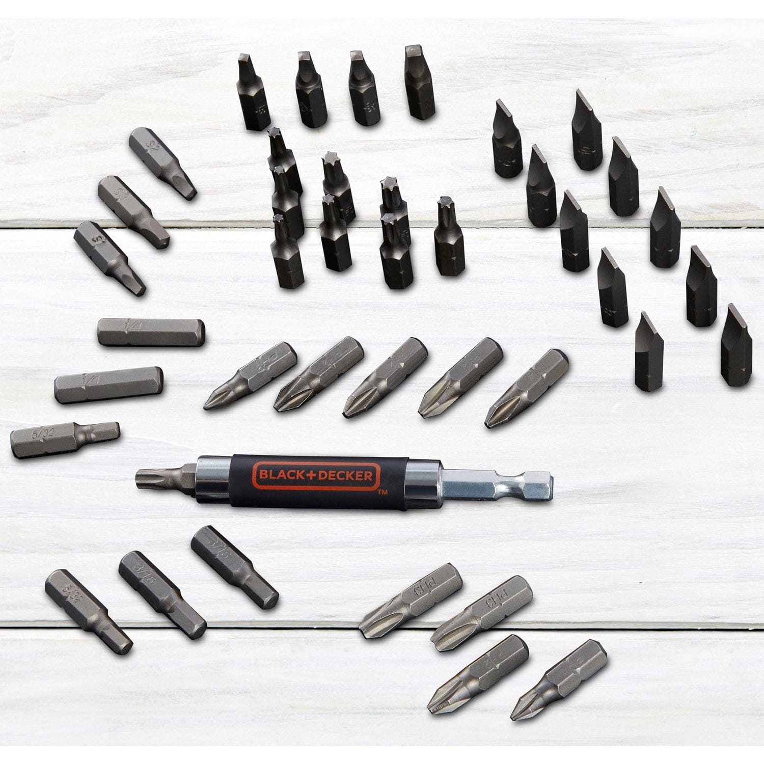 Black+Decker 42-Piece Screwdriver Bit Set, BDA42SD