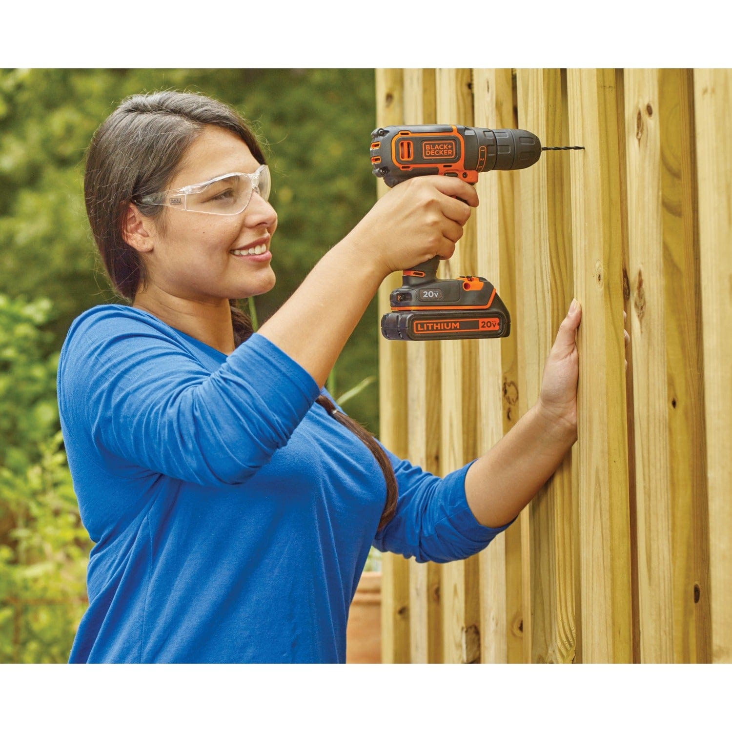 Black+Decker 20-Volt MAX* Lithium Single-Speed Drill/Driver