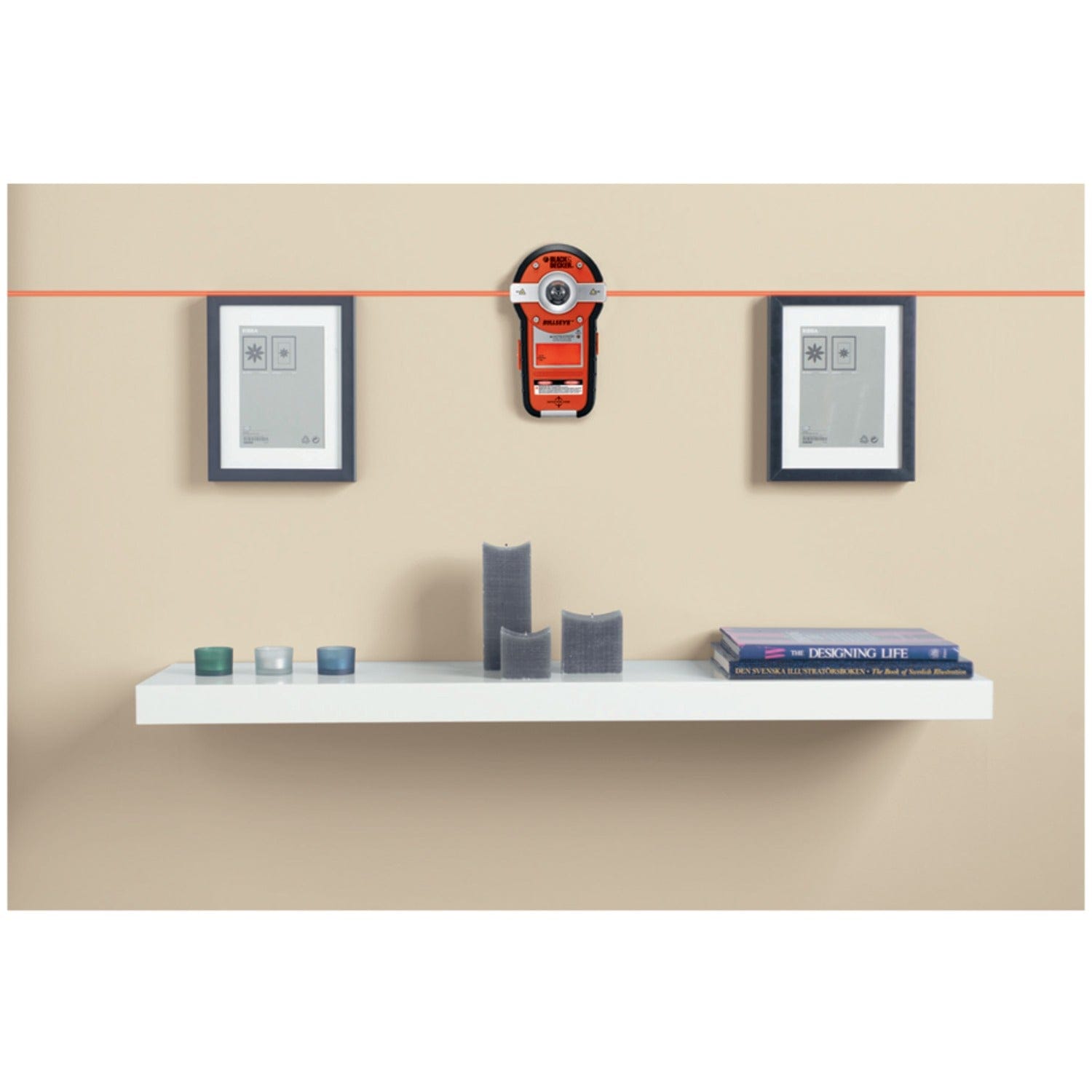 Black+Decker BullsEye Auto-Leveling Laser with Stud Sensor