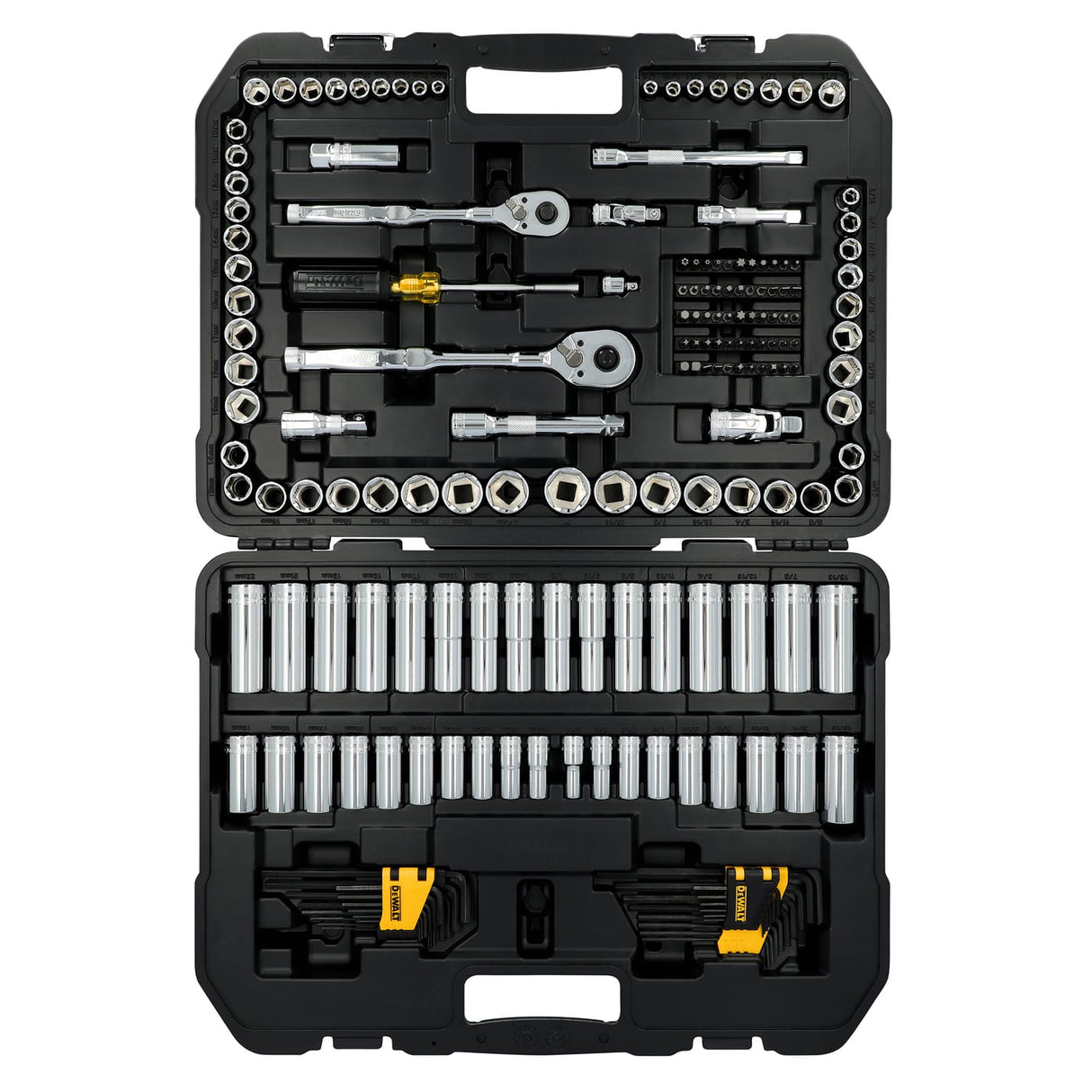 Dewalt TOUGHSERIES 3 Drive Mechanics Tool Set with 182 Pieces plus Case, DWMT45404