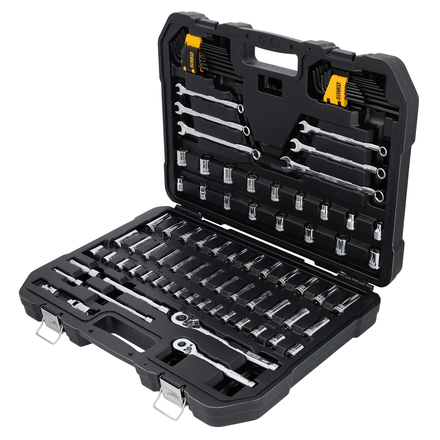 Dewalt TOUGHSERIES 2 Drive Mechanics Tool Set with 100 Pieces plus Case, DWMT45407