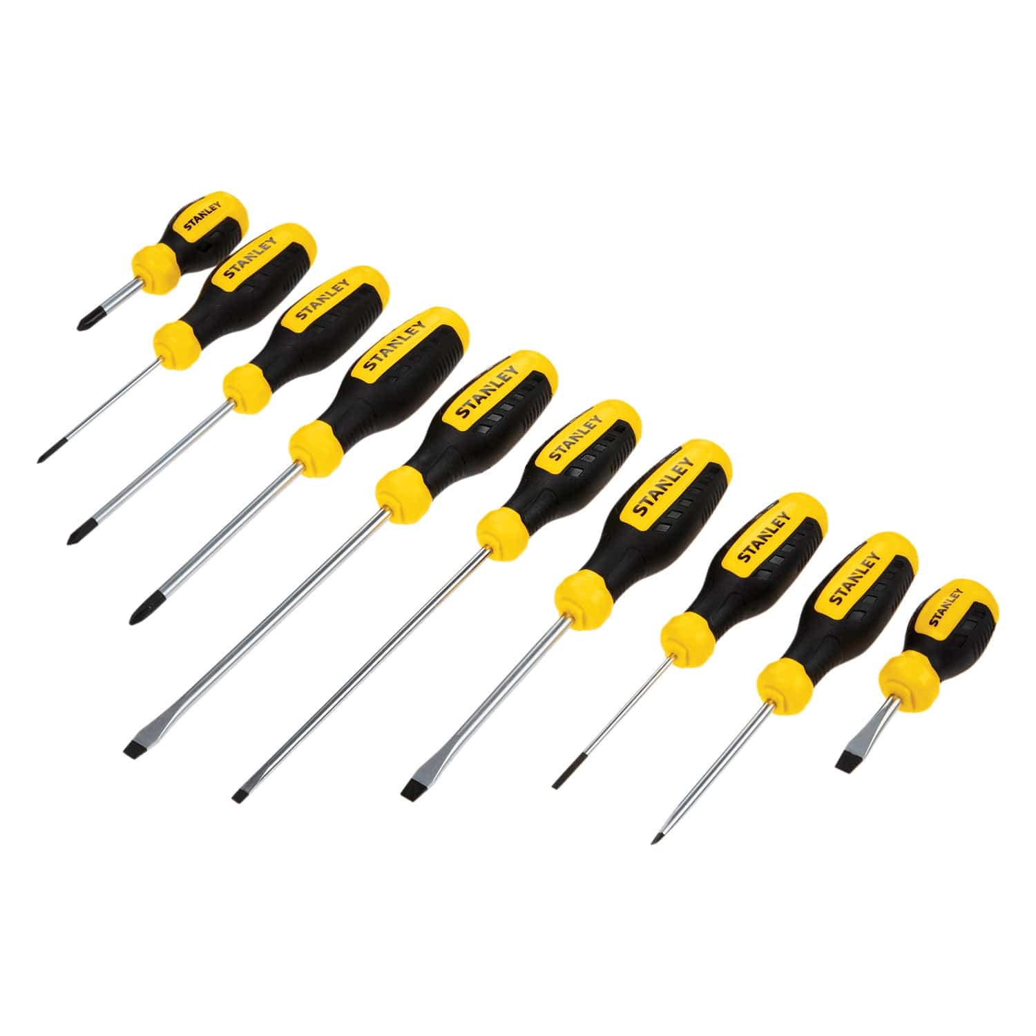Stanley 10-Piece Screwdriver Set, STHT60799