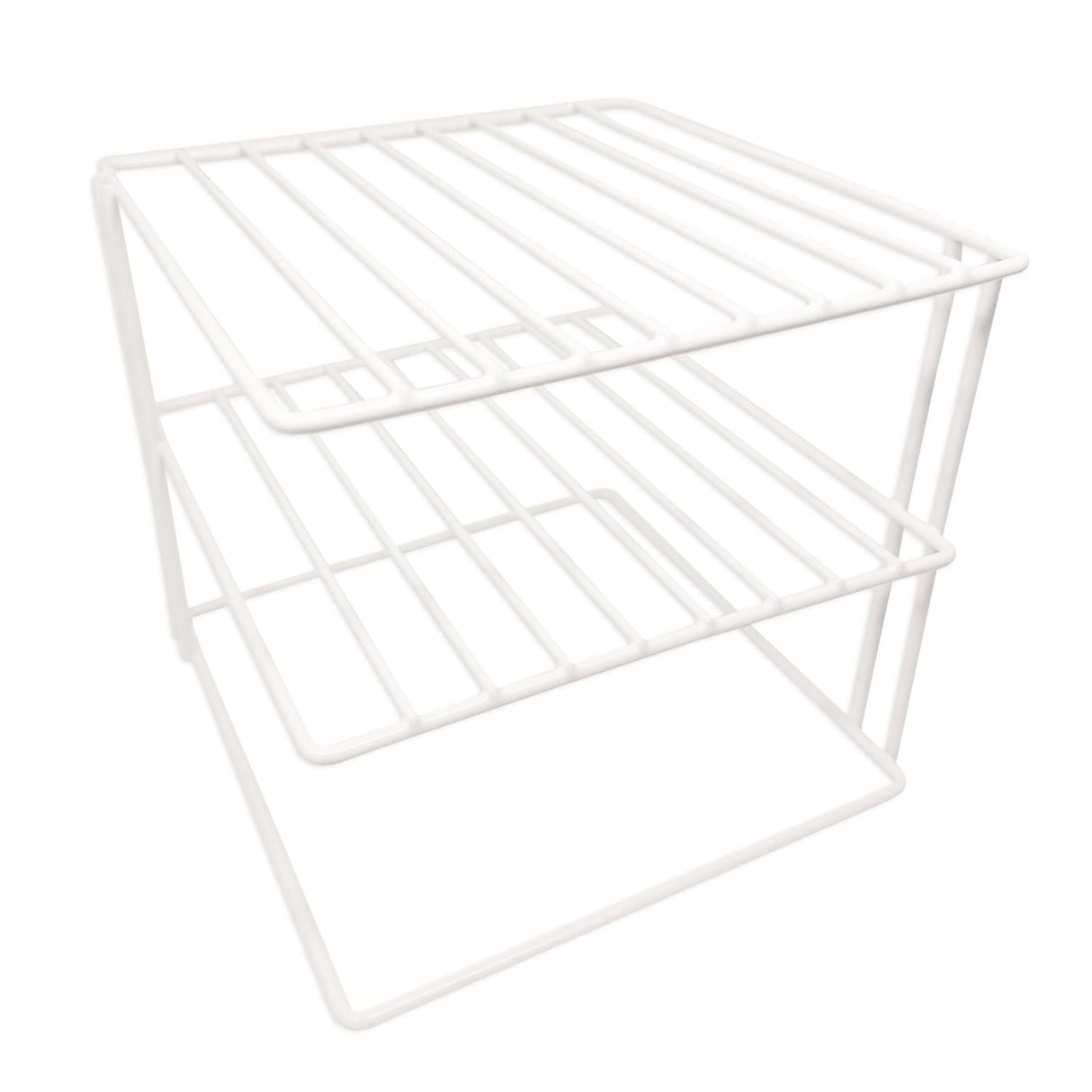 Better Houseware White-Coated Steel Corner Storage Rack