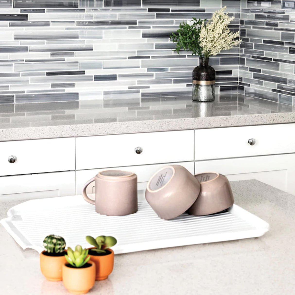 Better Houseware Dish Drain Board, White