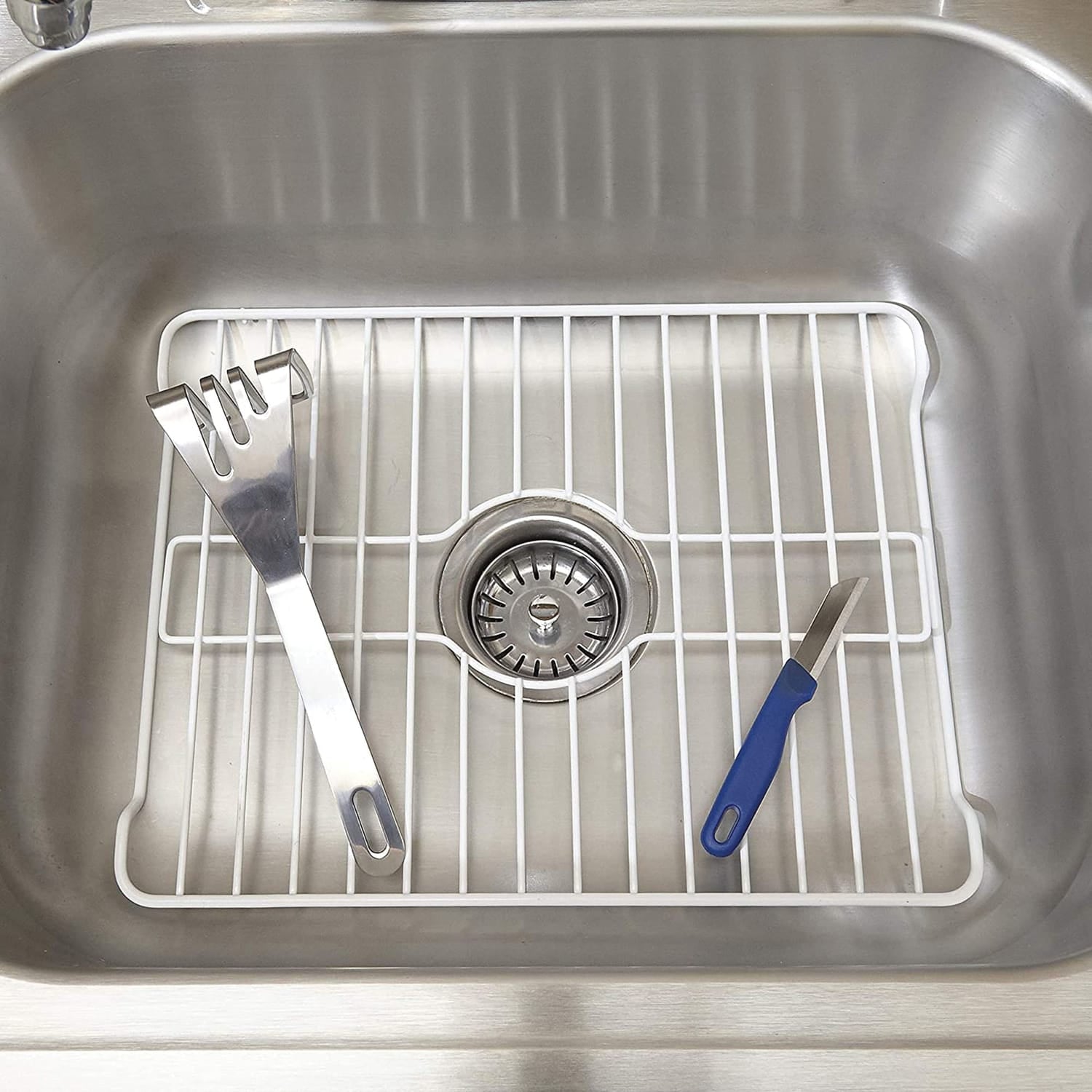 Better Houseware Large Sink Protector, White