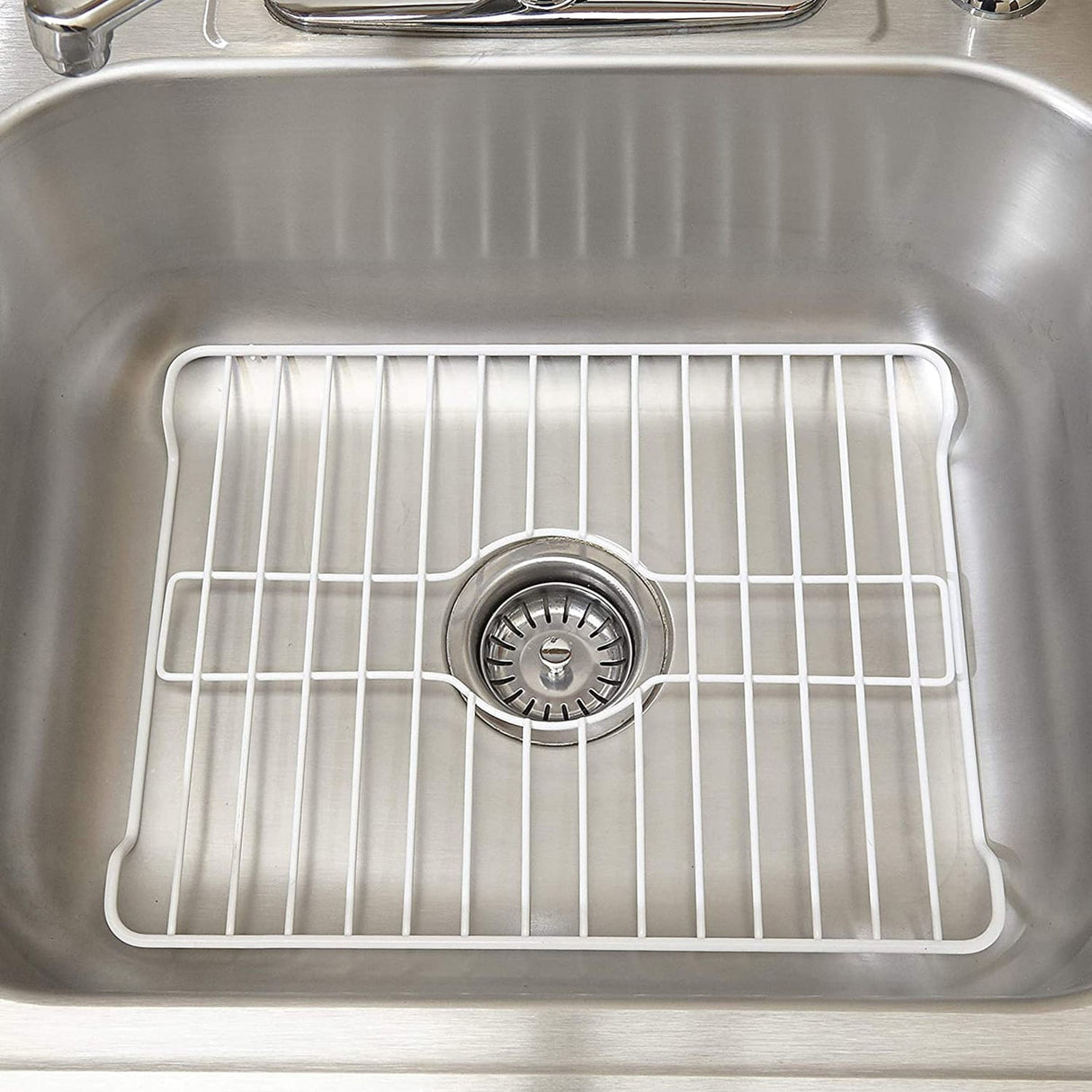 Better Houseware Large Sink Protector, White