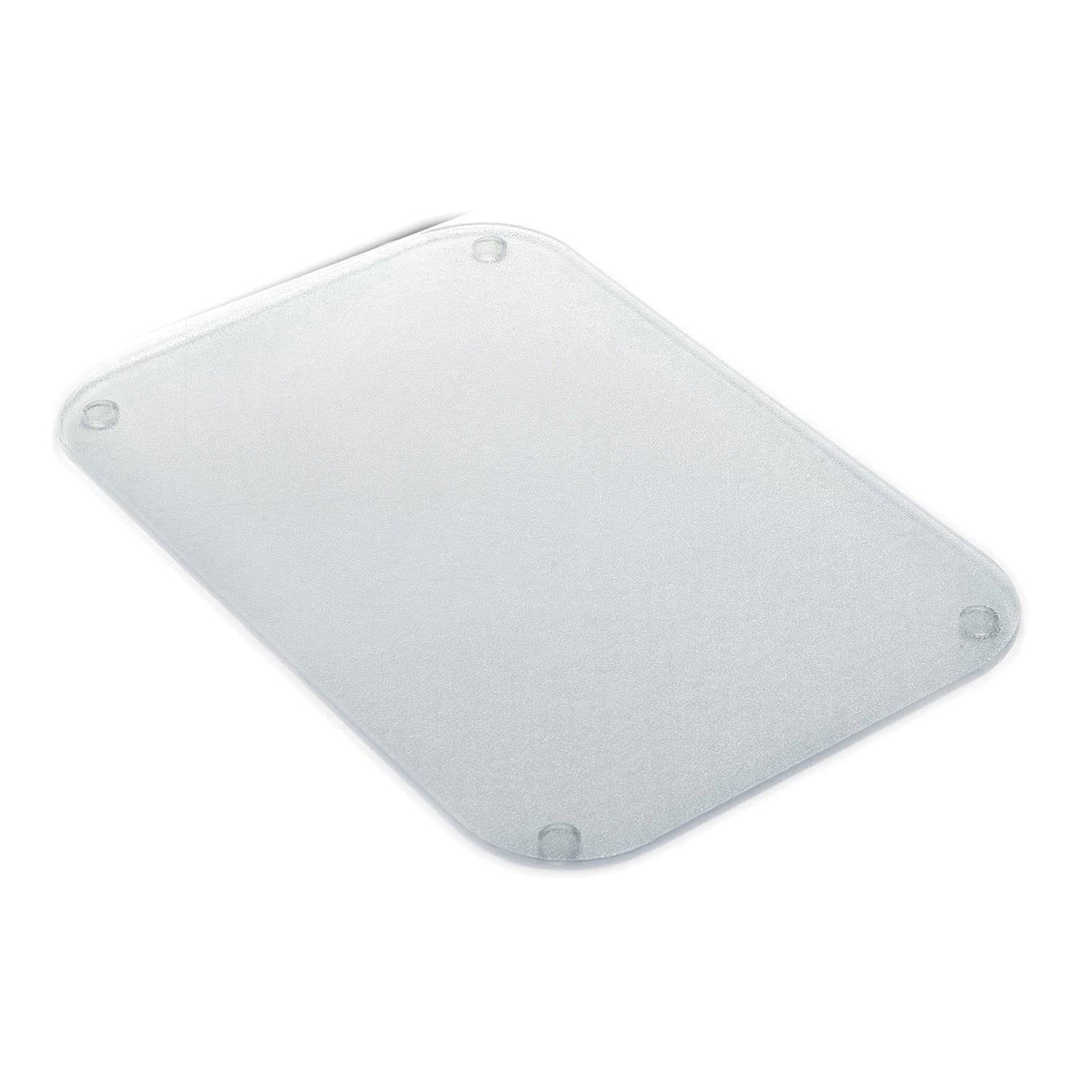 Better Houseware Acrylic Cutting Board, Silver, Small