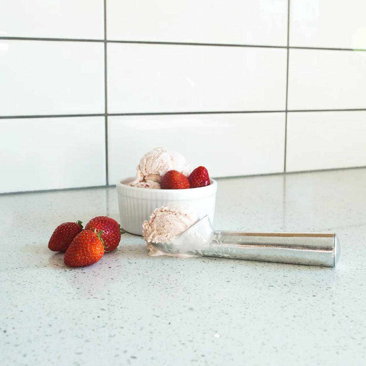 Better Houseware 1/4th-Cup Aluminum Anti-Freeze Ice Cream Scoop