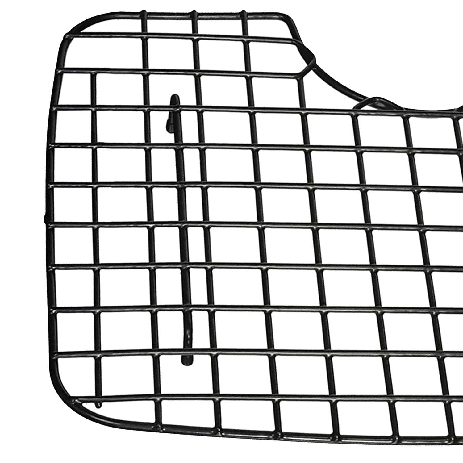 Better Houseware D-Shape Sink Protector, Black