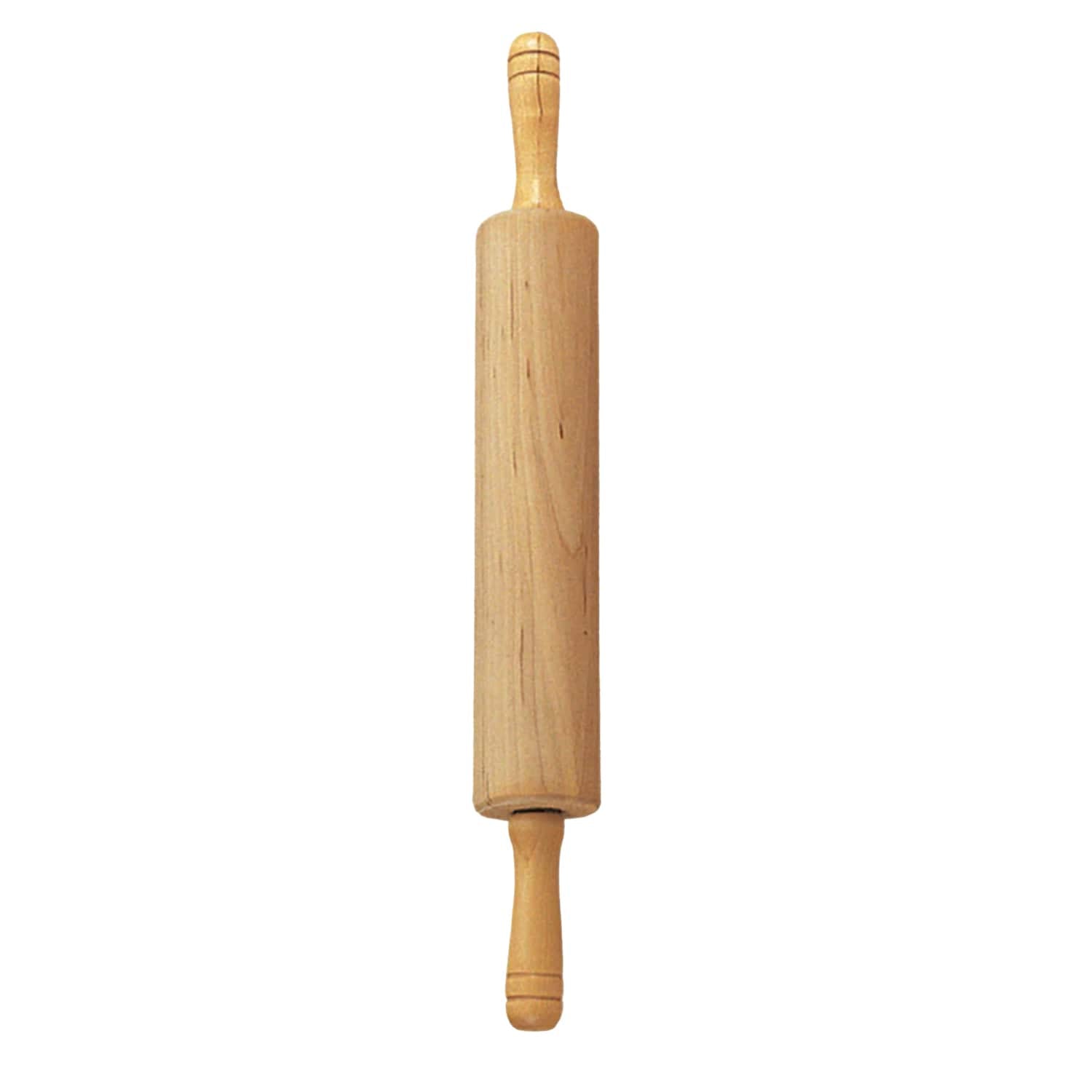 Better Houseware Wooden Rolling Pin with Nylon Bearings, Small