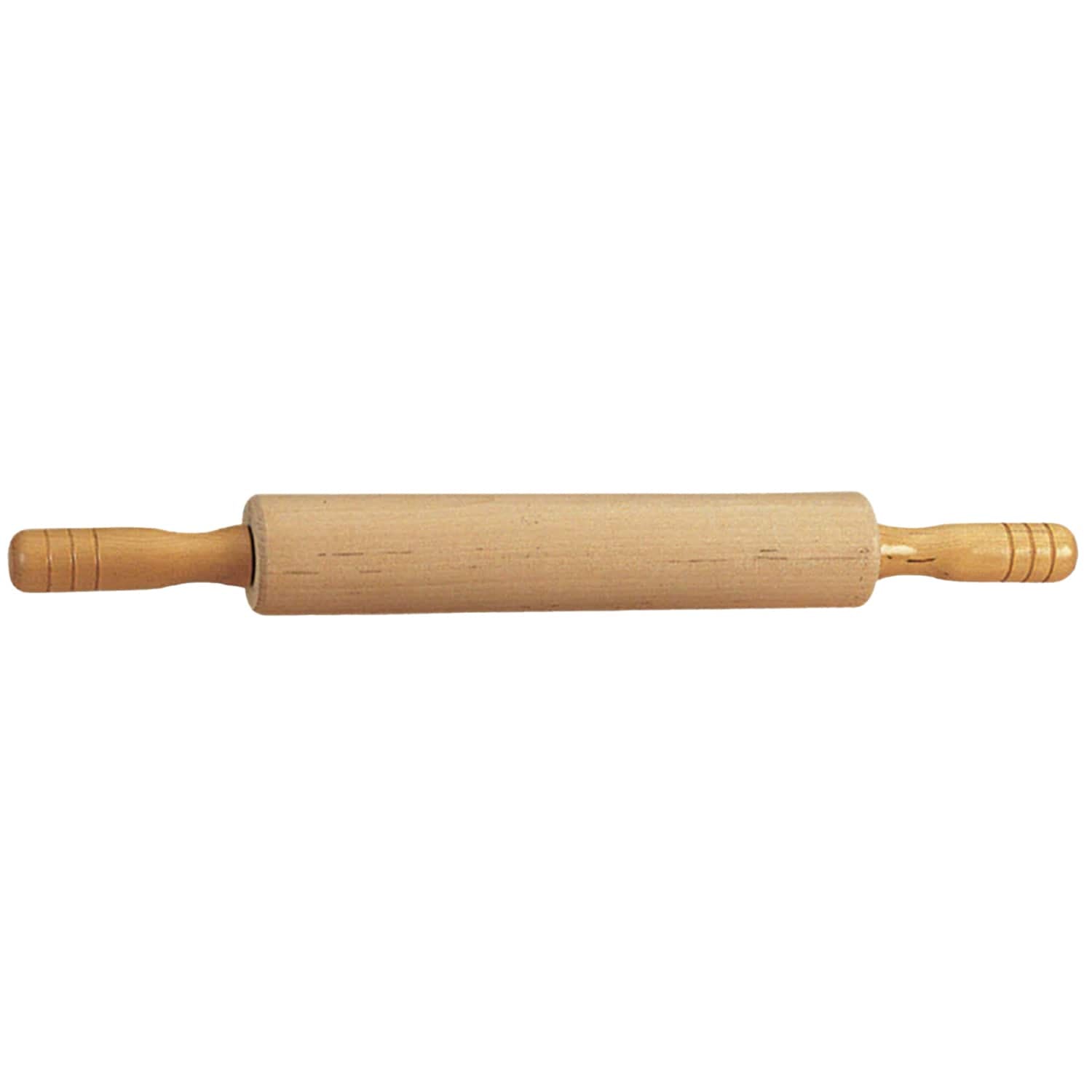 Better Houseware Wooden Rolling Pin with Nylon Bearings, Medium