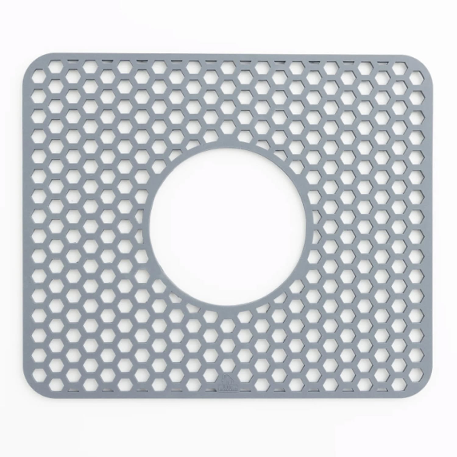 Better Houseware Silicone Sink Mat, Gray, Medium