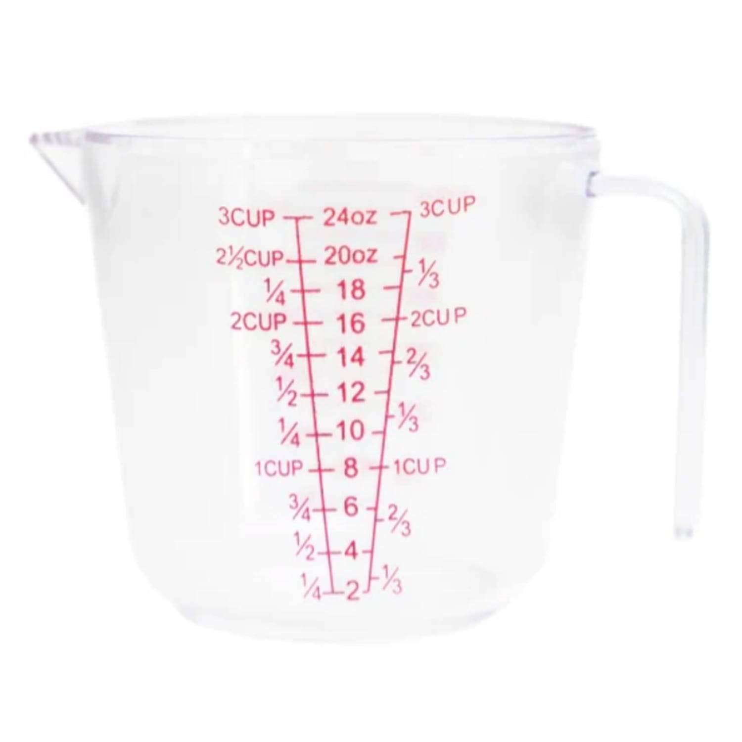 Better Houseware 24-Oz. Clear Acrylic Measuring Cup with Handle, 24 Oz.