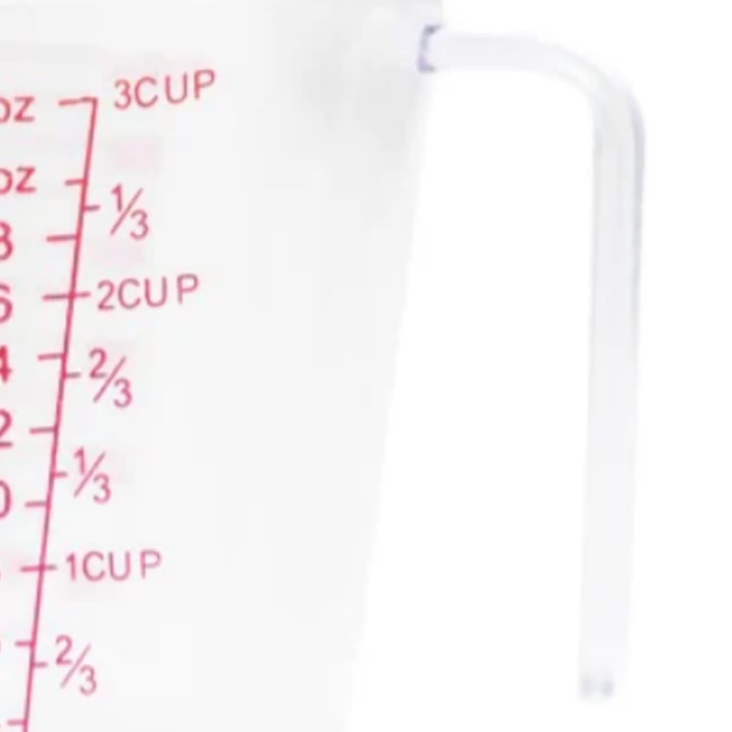 Better Houseware 24-Oz. Clear Acrylic Measuring Cup with Handle, 24 Oz.