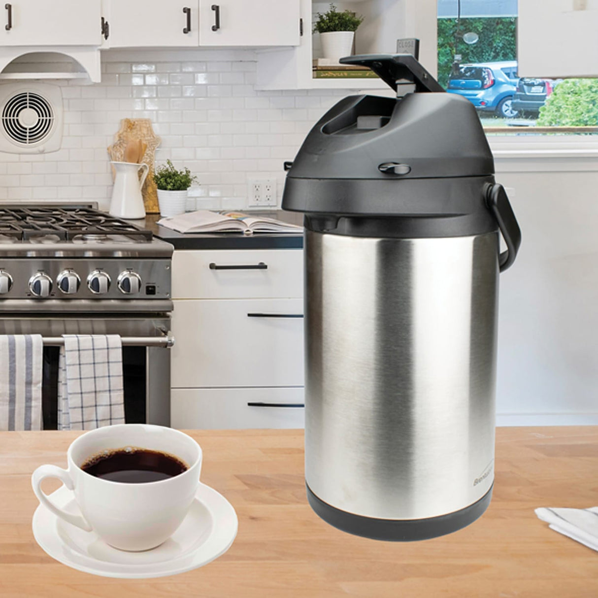 Brentwood Airpot Hot and Cold Drink Dispenser, 3.5 L