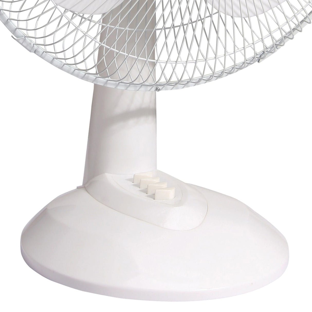 Brentwood 12-In. 3-Speed 32-Watt Oscillating Desk Fan