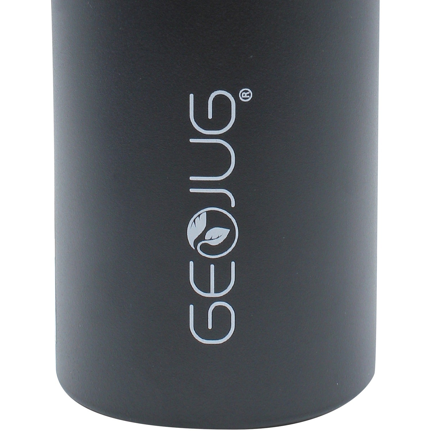 Brentwood Geojug Stainless Steel Vacuum-Insulated Water Bottle, 0.9 L, Black/Silver