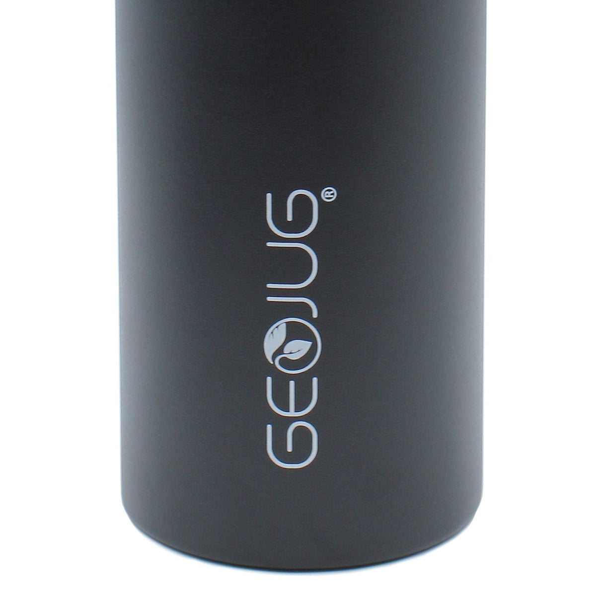 Brentwood Geojug Stainless Steel Vacuum-Insulated Water Bottle, 1.1 L, Black/Silver