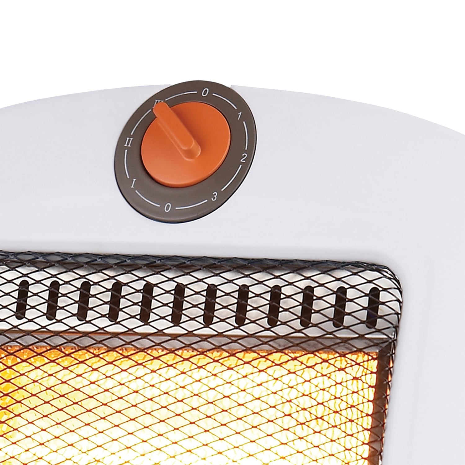 Brentwood H-Q1000Q 1000-Watt-Max Portable Quartz Space Heater, White