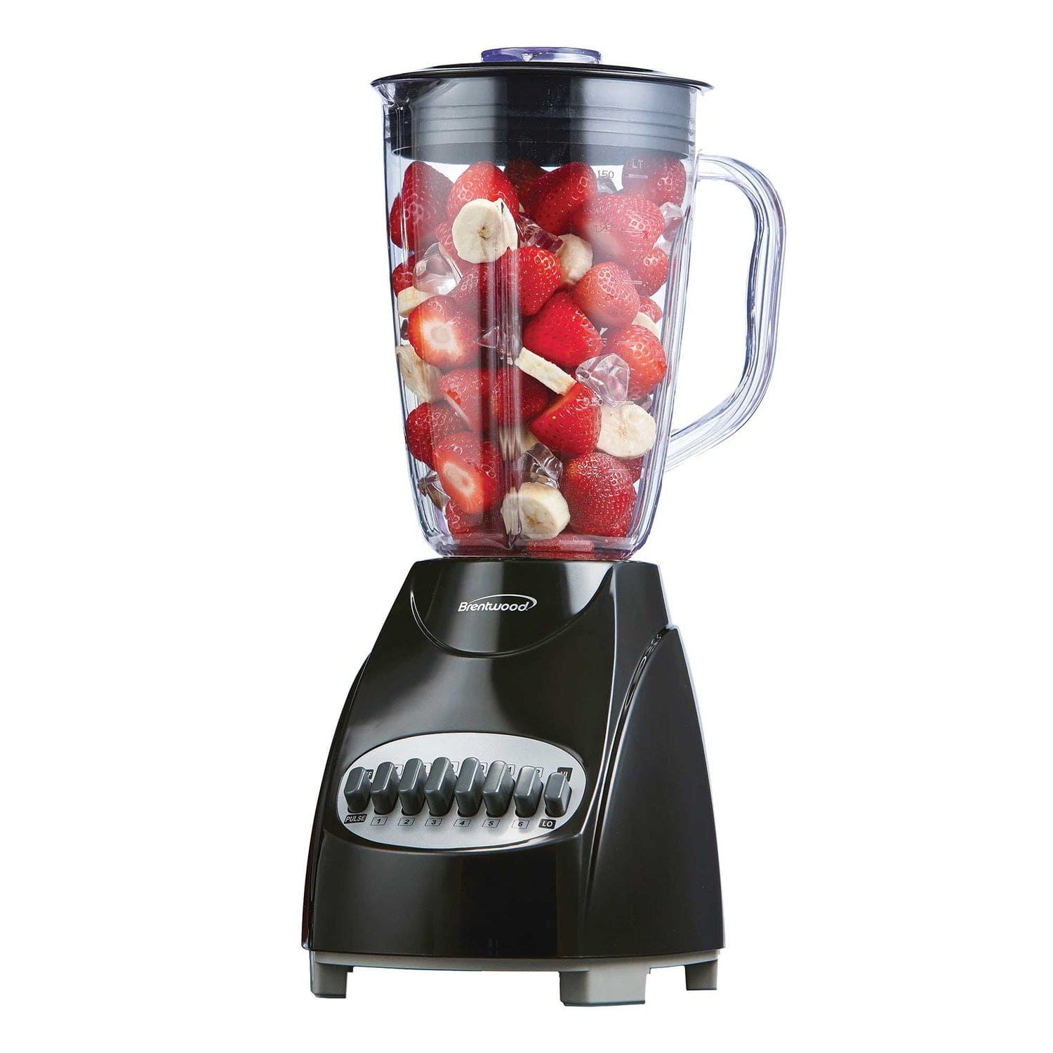 Brentwood 50-Ounce 12-Speed + Pulse Blender, Black