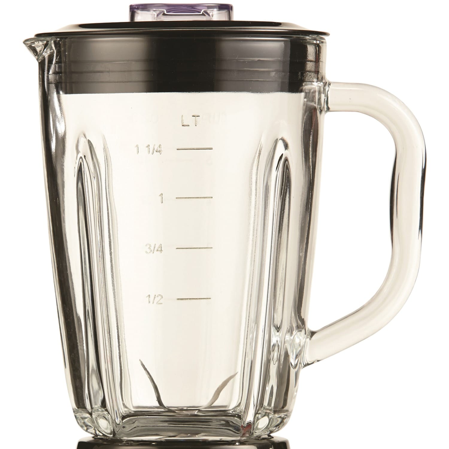 Brentwood 42-Ounce 12-Speed + Pulse Electric Blender with Glass Jar, Black