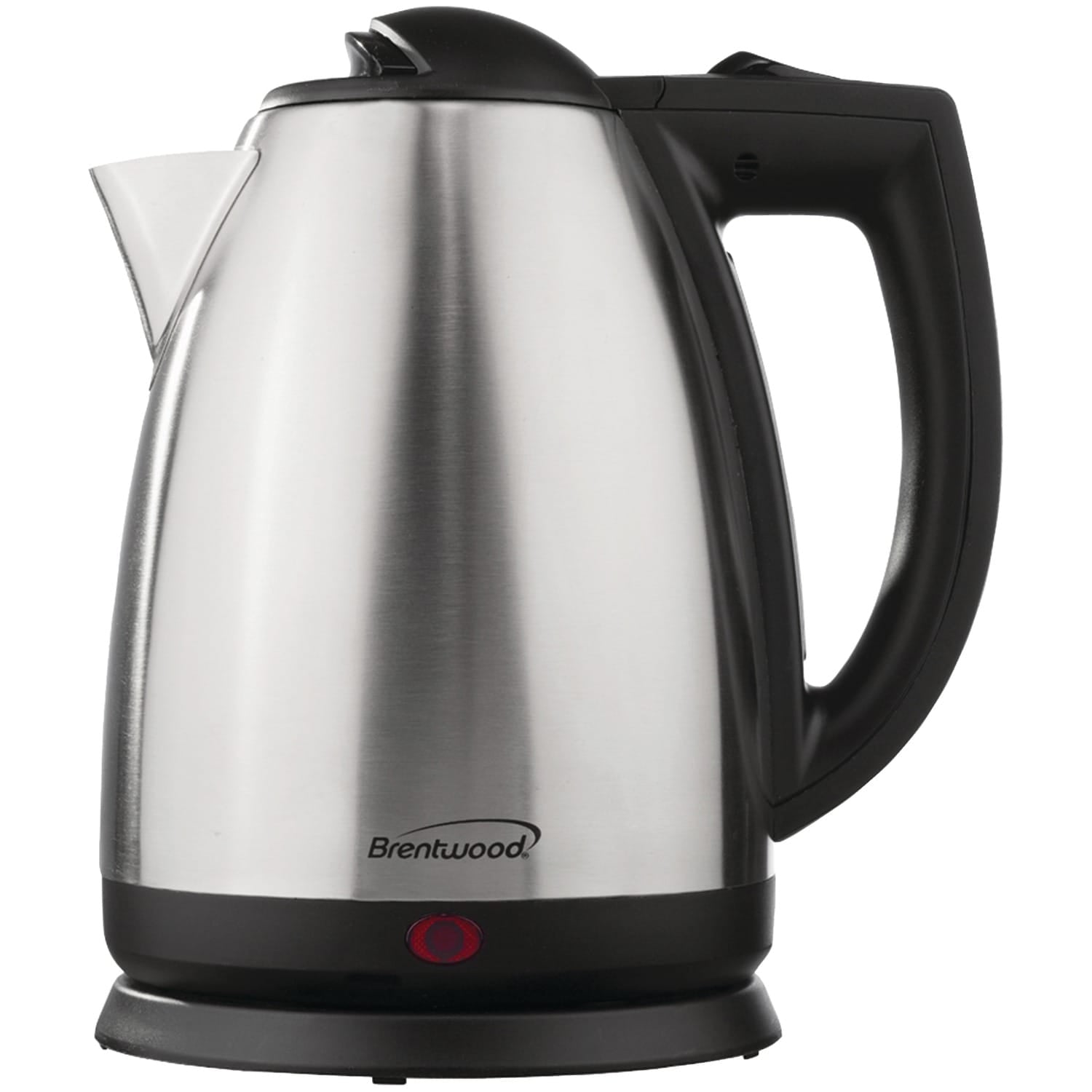 Brentwood Stainless Steel Electric Cordless Tea Kettle, 2 L