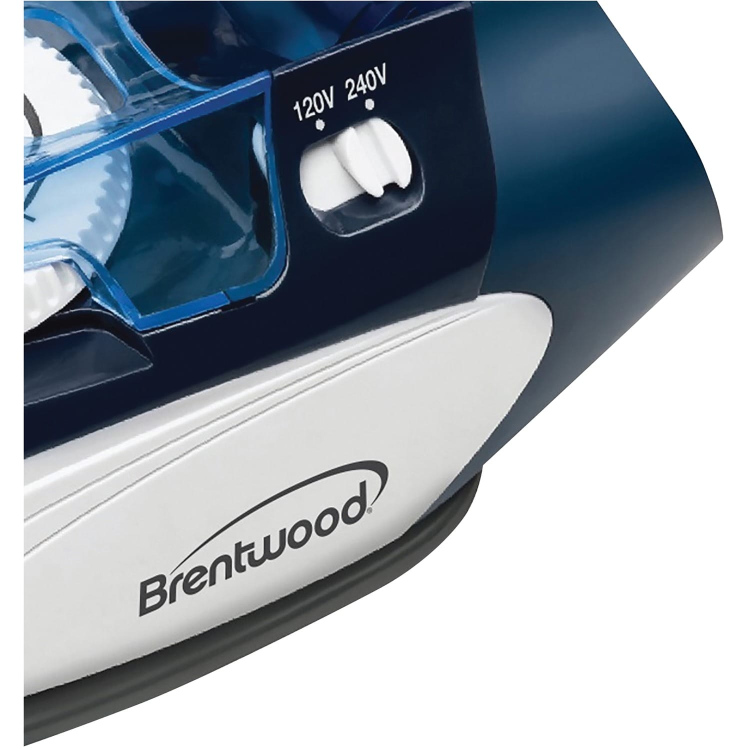 Brentwood Dual-Voltage Nonstick Travel Steam Iron