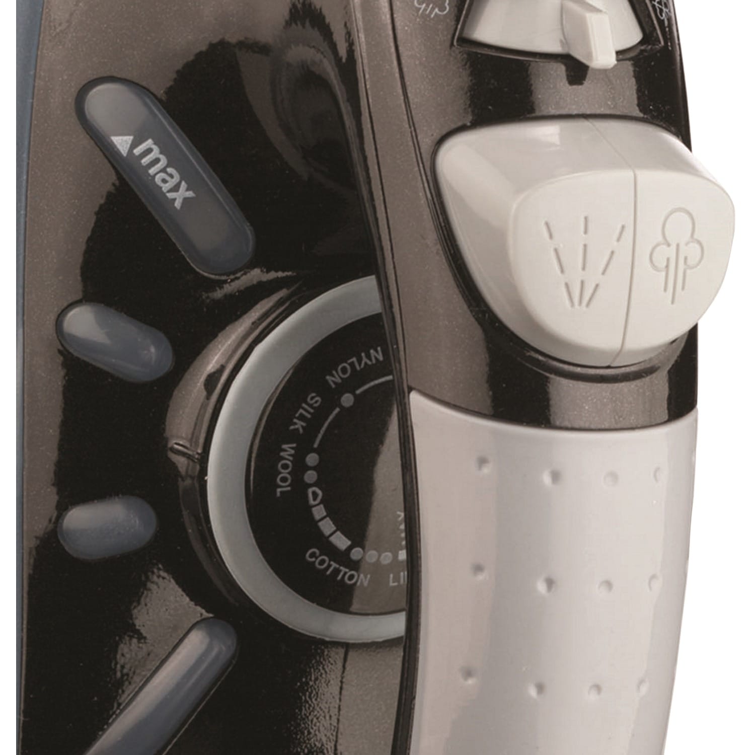 Brentwood Full-Size Nonstick Steam Iron, Black