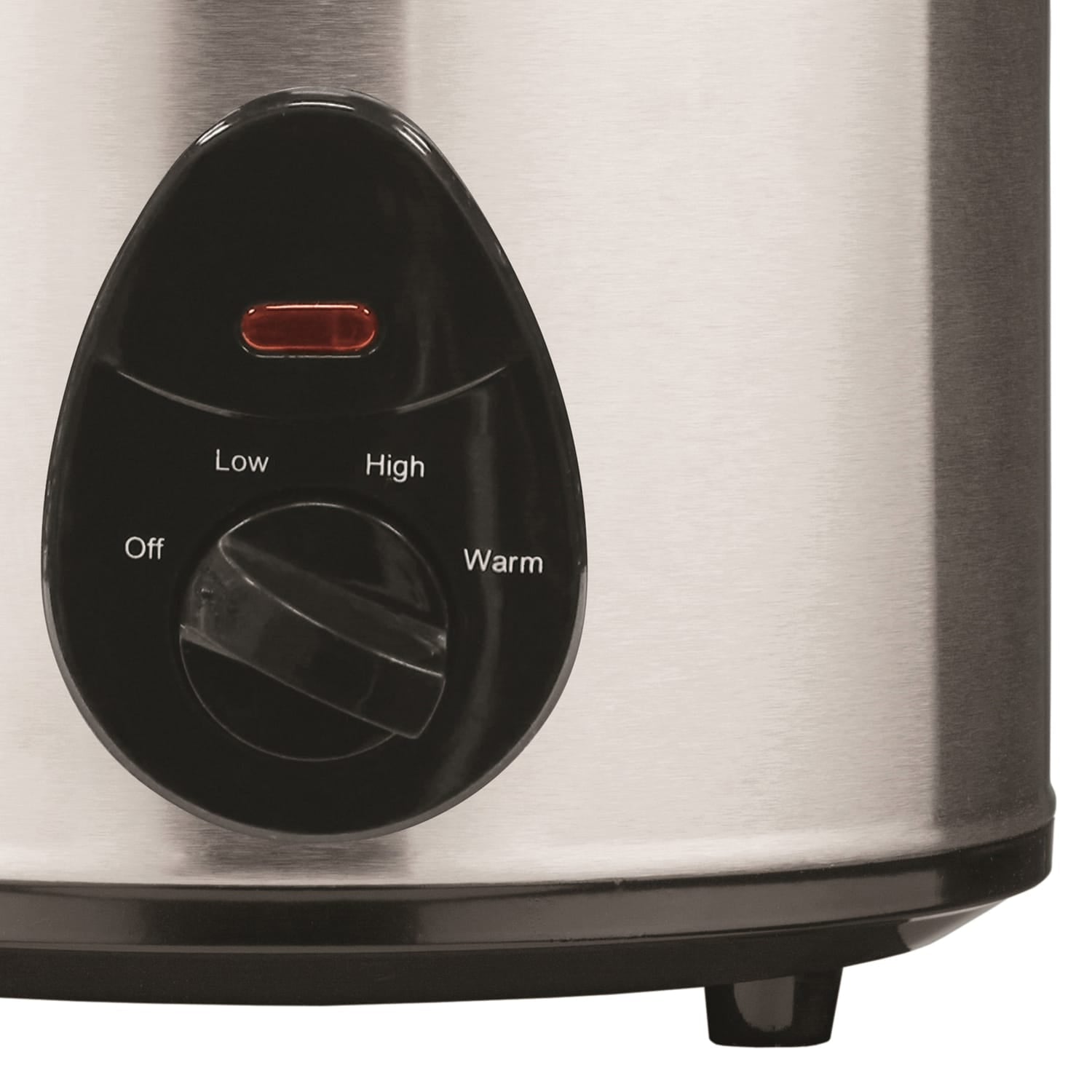 Brentwood 3-Qt. 170-Watt Slow Cooker, Stainless Steel
