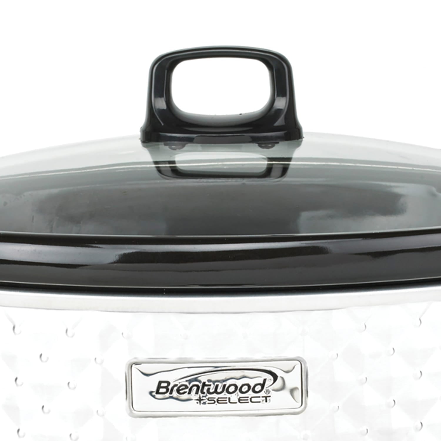 Brentwood Select 7-Qt. Slow Cooker, Pearl White