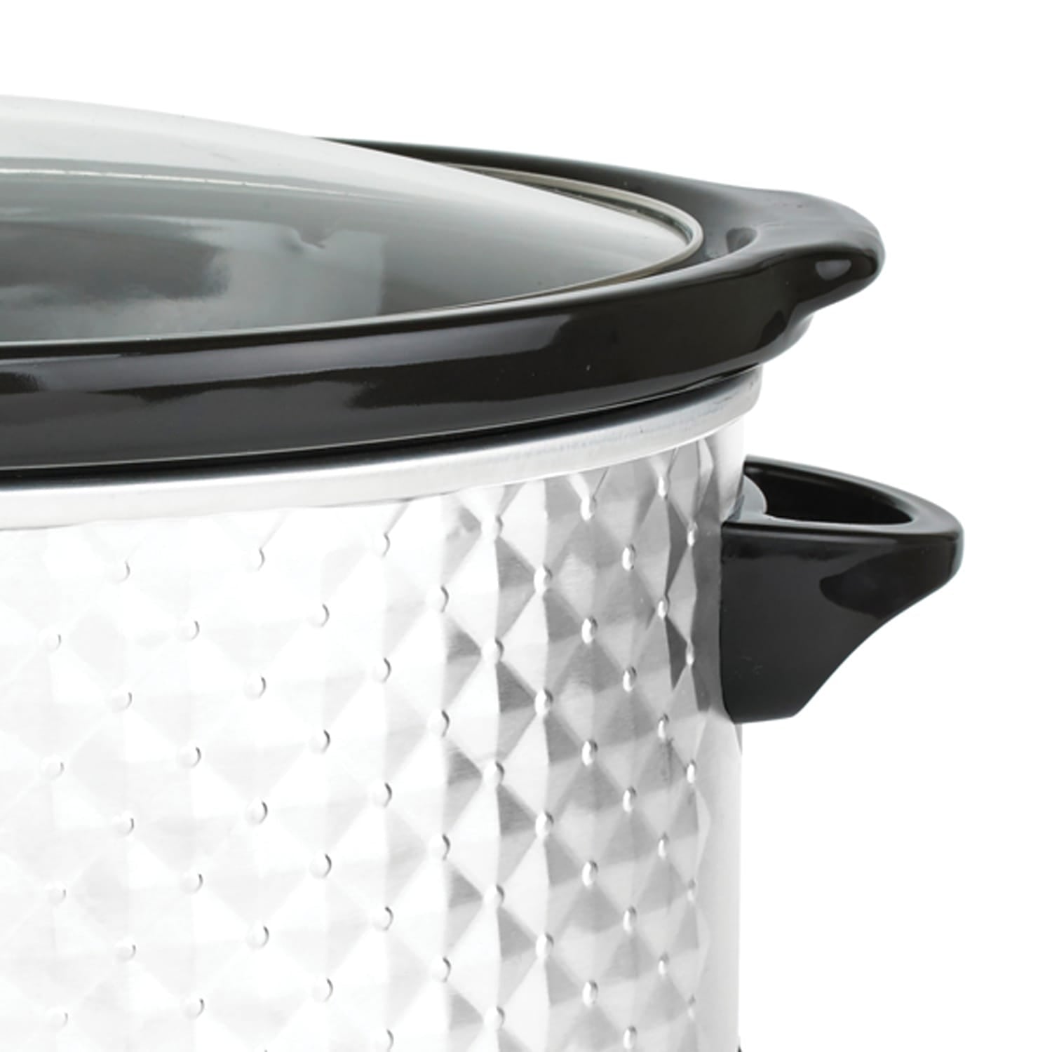 Brentwood Select 7-Qt. Slow Cooker, Pearl White