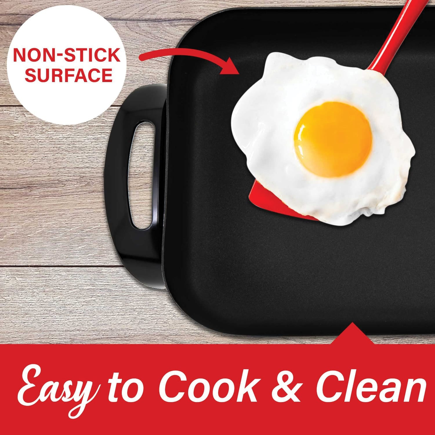 Brentwood 16-In. 1400-Watt Nonstick Electric Skillet with Glass Lid